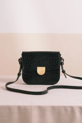 Bandoulière Lenny - Croco - DES PETITS HAUTS