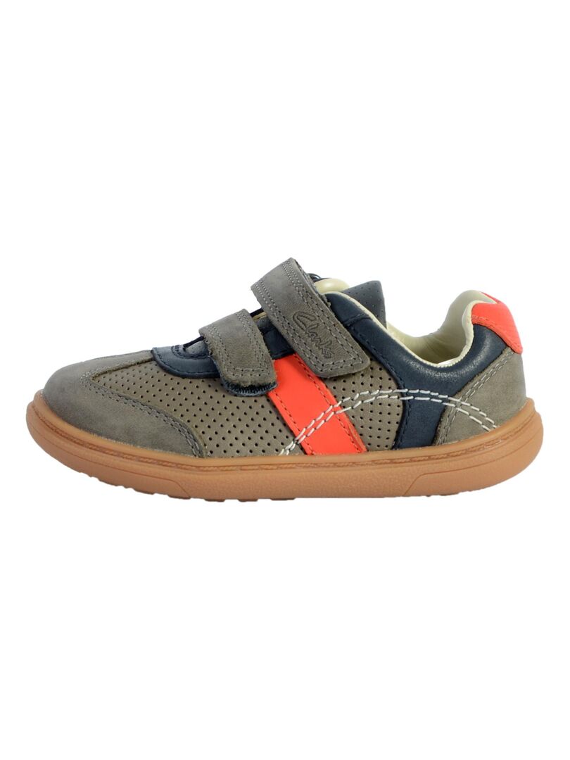 Basket Enfant Clarks Flash Metra T - Gris