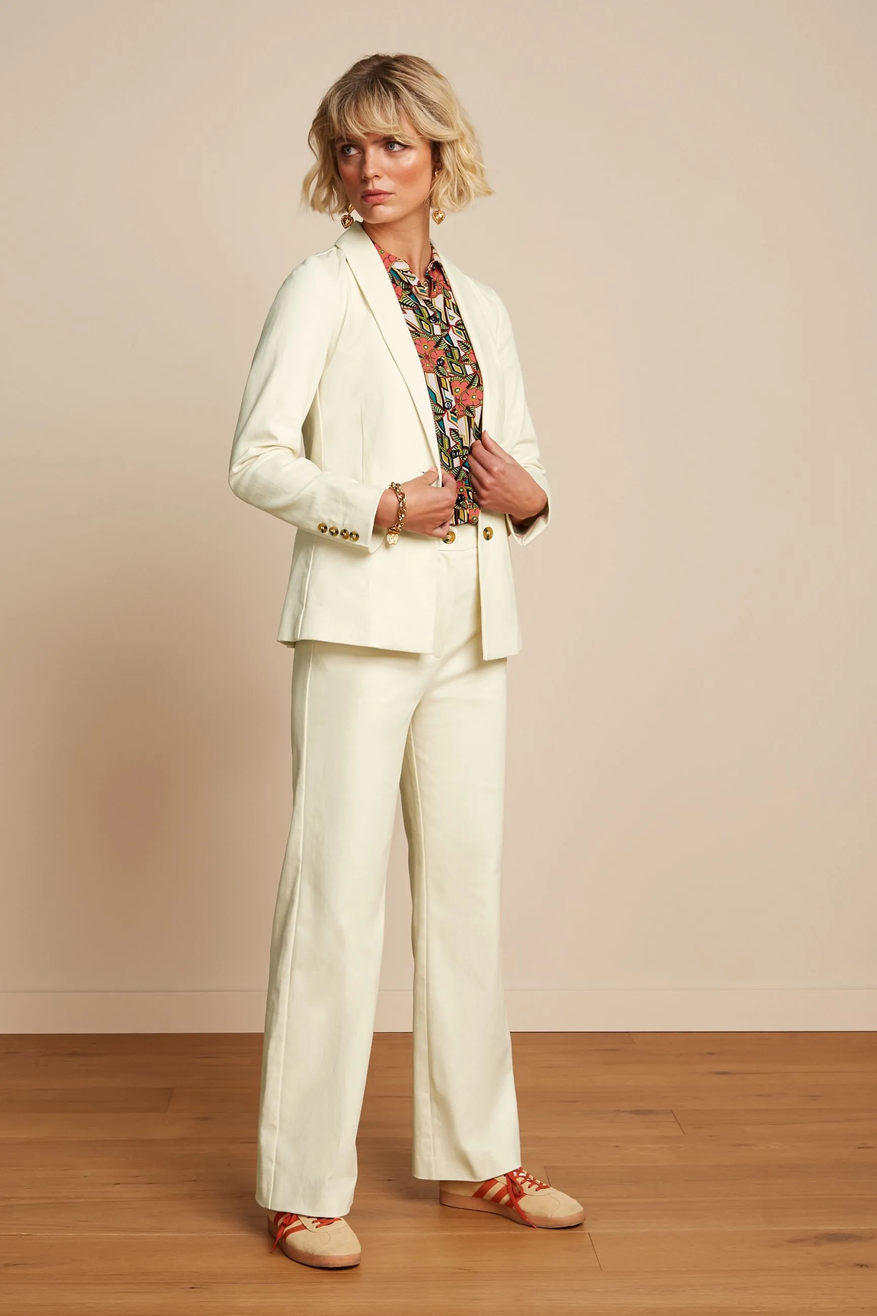 Blazer Brooke Marine - Ivory