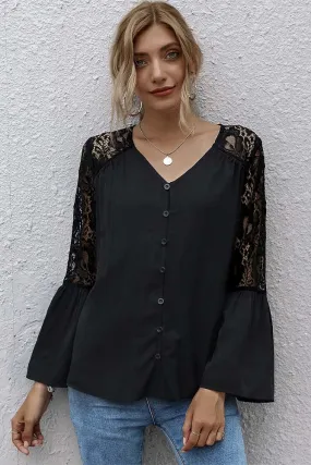 Blouse Chemisier Dentelle
