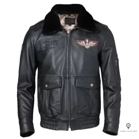 Blouson Aviateur Homme Cuir De Vachette