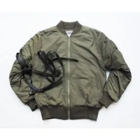 Blouson Bomber MA1 Classique avec Laniere Parachute