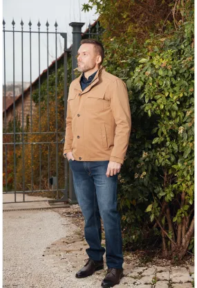 Blouson coton LENA camel Couleur Camel Taille 44