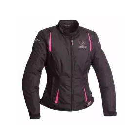 Blouson LADY ANIKA Noir-Fushia