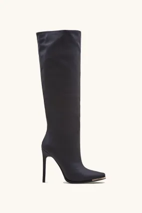 Bottes à talons aiguilles noir
