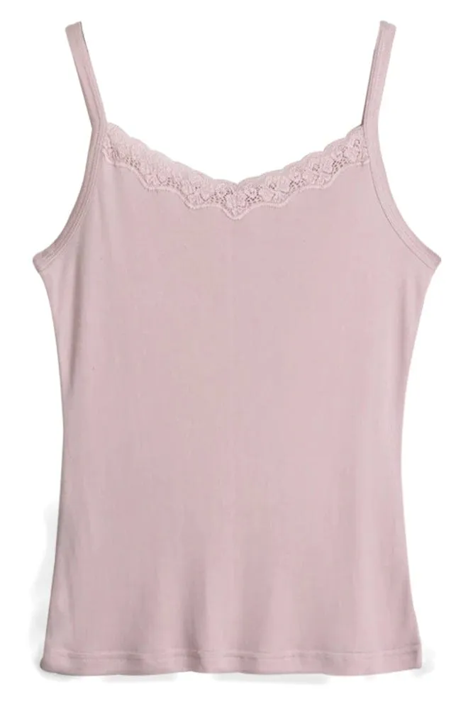 Caraco Satin Rose Dentelle