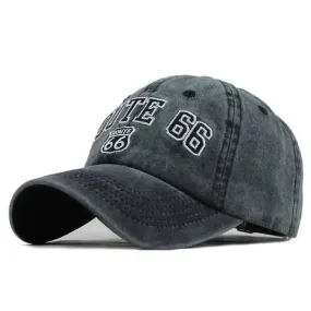 Casquette motard - Route 66