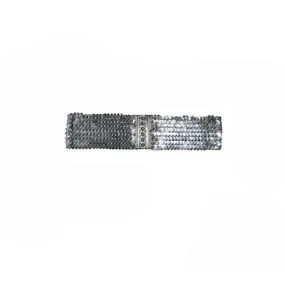 Ceinture élastique à paillettes de différentes couleurs