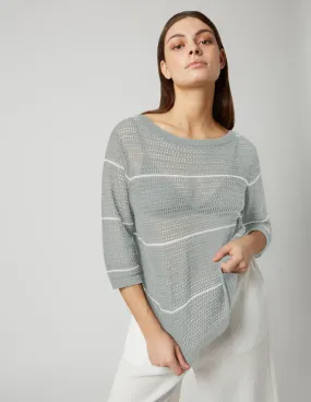 CHANDAIL EN CROCHET KAMARI||KAMARI CROCHET SWEATER