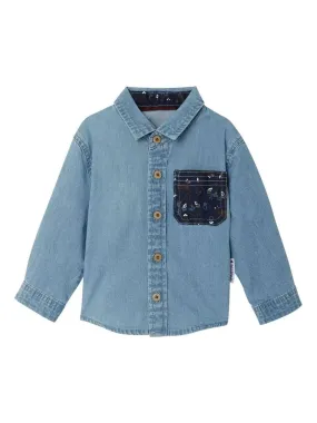 Chemise garçon Groovy - Bleu