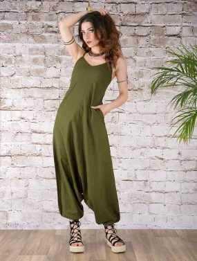 Combi-sarouel Yahnaa, Vert kaki