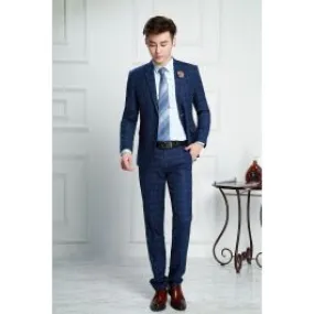 Costume 2 pièces à carreaux écossais pour homme vintage