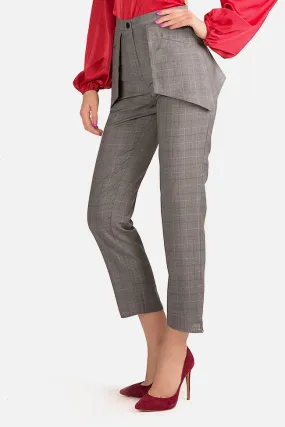 DALB by Mihaela Dulgheru Pantalon en lainage Sharp