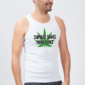Débardeur Homme Jamais sans mon oinj