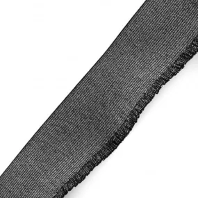 Elastique plat jupette maille métallisée 60mm Cocktail - acier