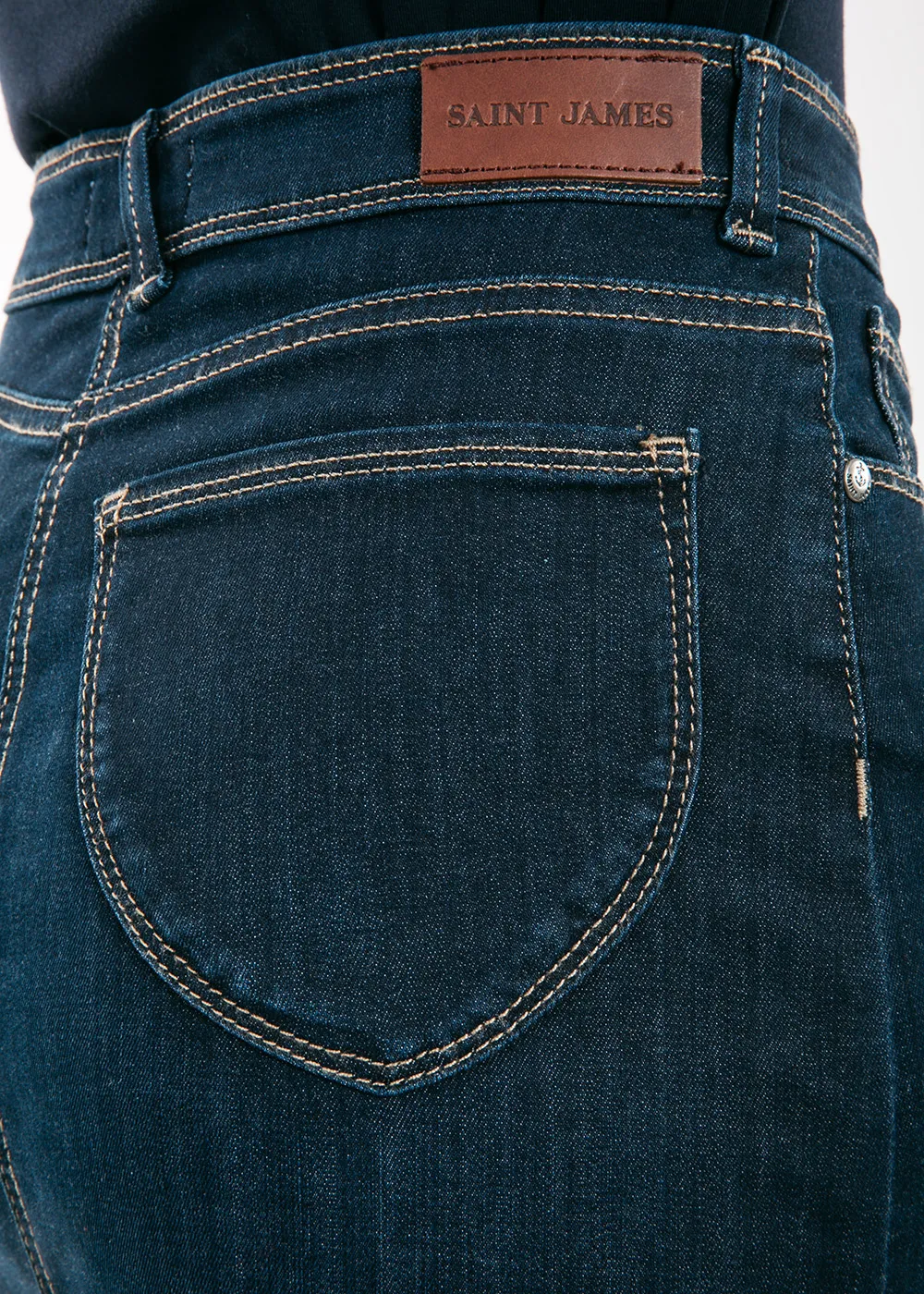ELFY jupe jean femme Saint James