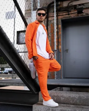 Ensemble veste jogger éponge monogramme