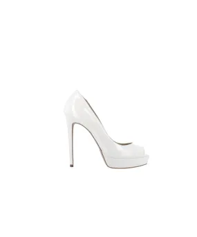 Escarpin MARGOT VERNIS BLANC