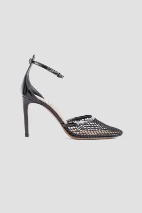 Escarpins à talons hauts en résille