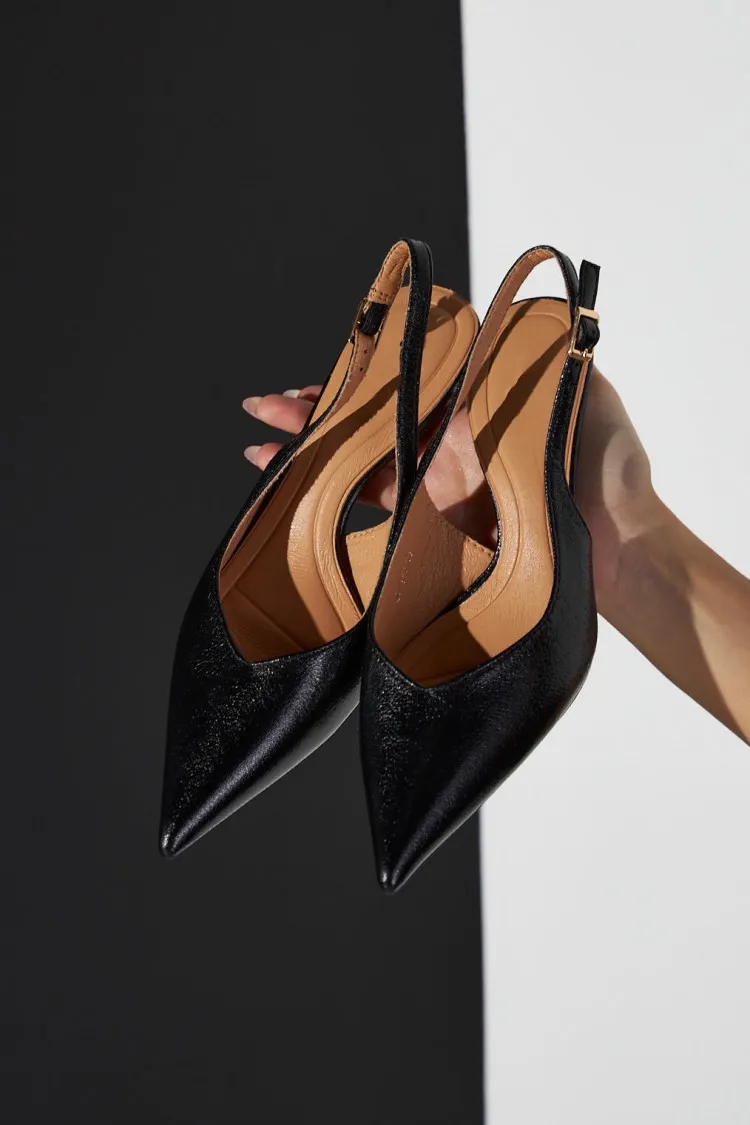 Escarpins à talons noirs