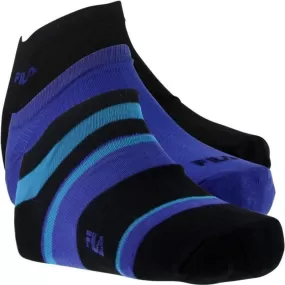 FILA 3 paires de Socquettes Homme Coton LARGE Turquoise Roi Noir