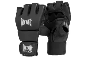 Gants combat libre Metal Boxe Black Light - Noir