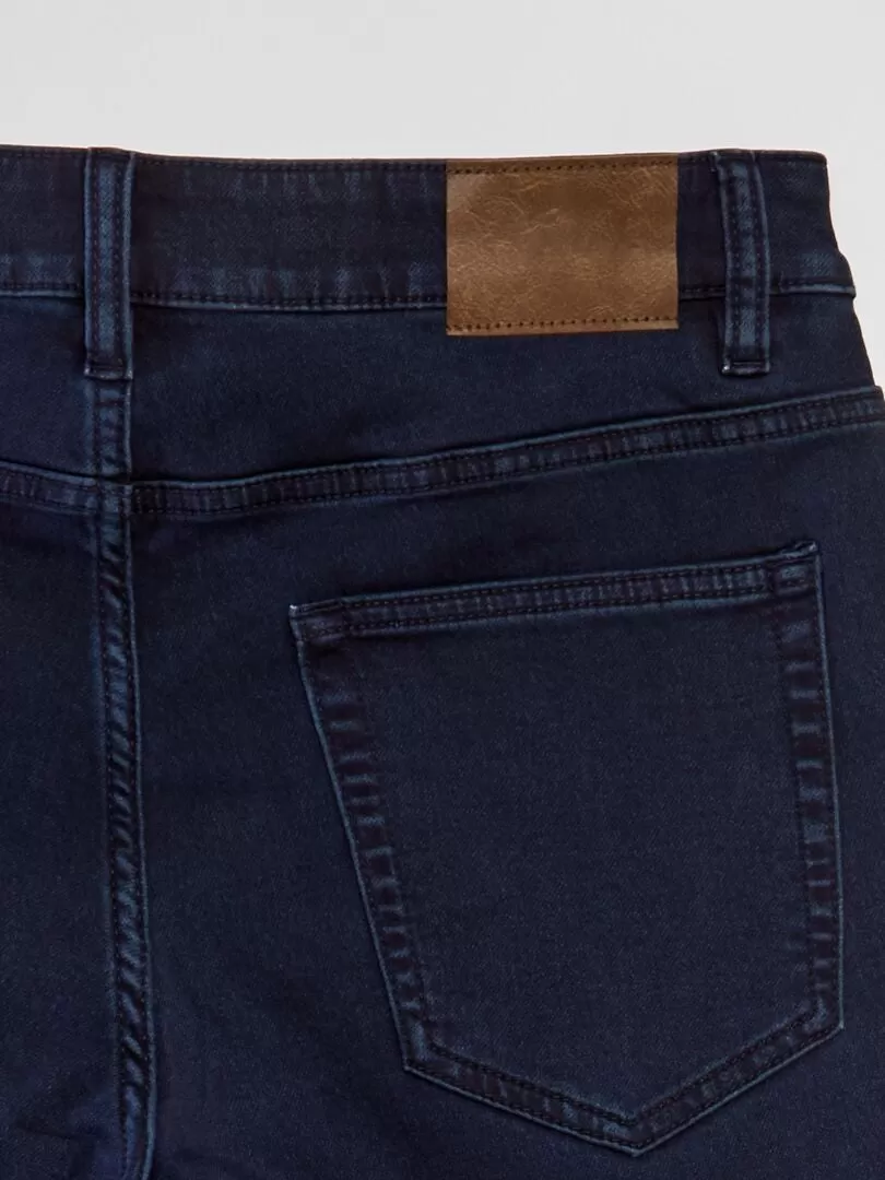 Jean slim stretch - L32 - Bleu foncé