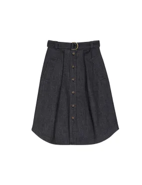 Jupe Bernie denim bleu