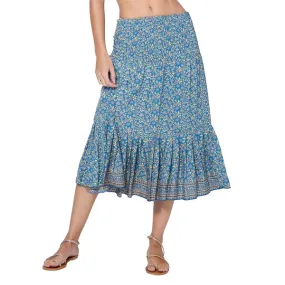 Jupe Indienne A Volants | Tenue Indienne | Pankaj e-boutique Indienne