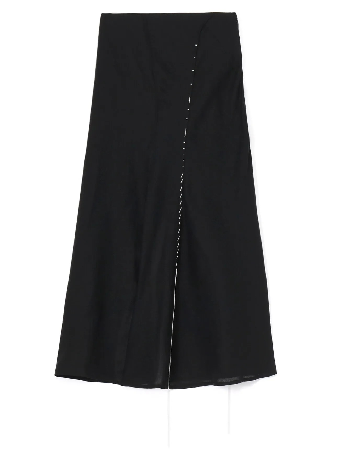 LINEN CLOTH L ROUND HEM SKIRT