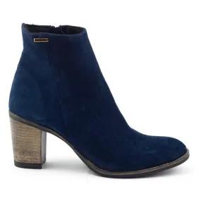 Olivier Bottines à talons bleu marine Sara