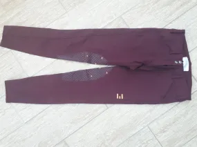 Pantalon DARK GEM bordeaux taille 32