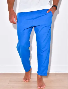 Pantalon en lin / 47662 - JEANS INDUSTRY