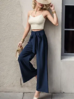 Pantalon Fluide Taille Haute - Carole