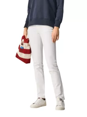 Pantalon Jeans Pepe Jeans Grâce Blanc Femme