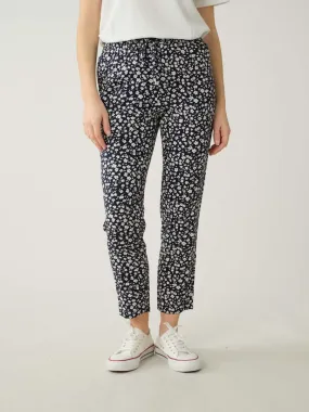 Pantalon long en twill pour femme 'Deeluxe' - Bleu