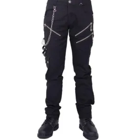 Pantalon Steampunk Gothique Chaîne