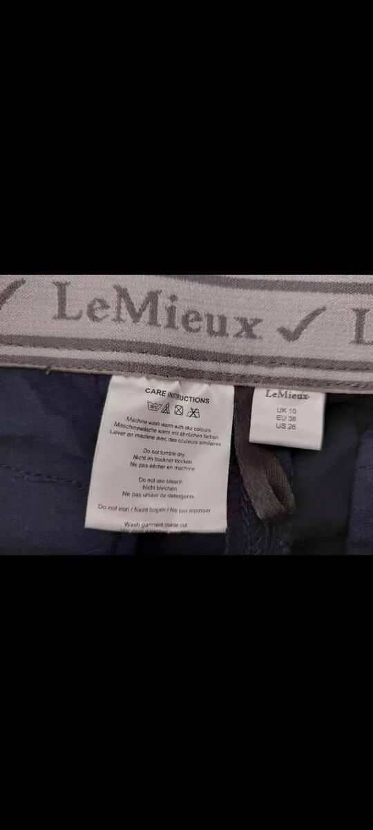 Pantalon taille 38 LeMieux