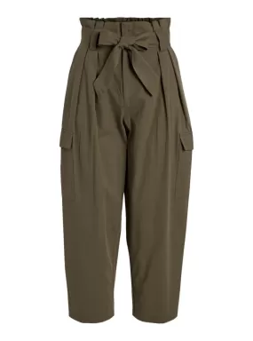 Pantalon Vila Selma Vert Pour Femme