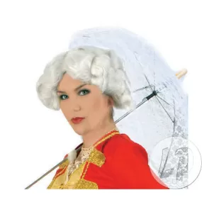 Perruque Rococo pour femme complément de déguisement