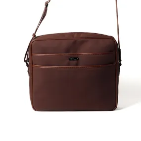 Porte-documents Bandoulière marron en tissu Mac Douglas - Porte-documents Homme sur MenCorner