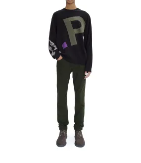 Pull Logo All Over H Noir | A.P.C.
