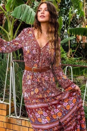 Robe boheme chic femme