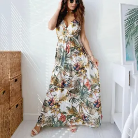 Robe Boho Longue Fleurie