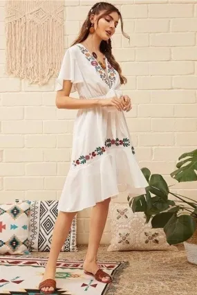Robe hippie bohème vintage