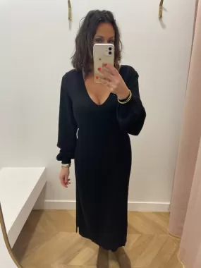 Robe Knit - Noire - VILA