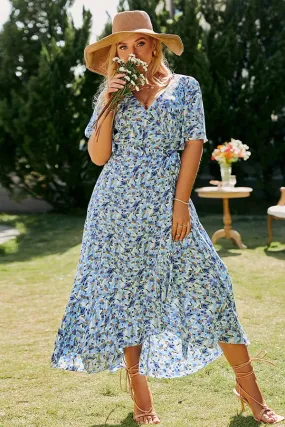 Robe Longue Champêtre  Grande Taille