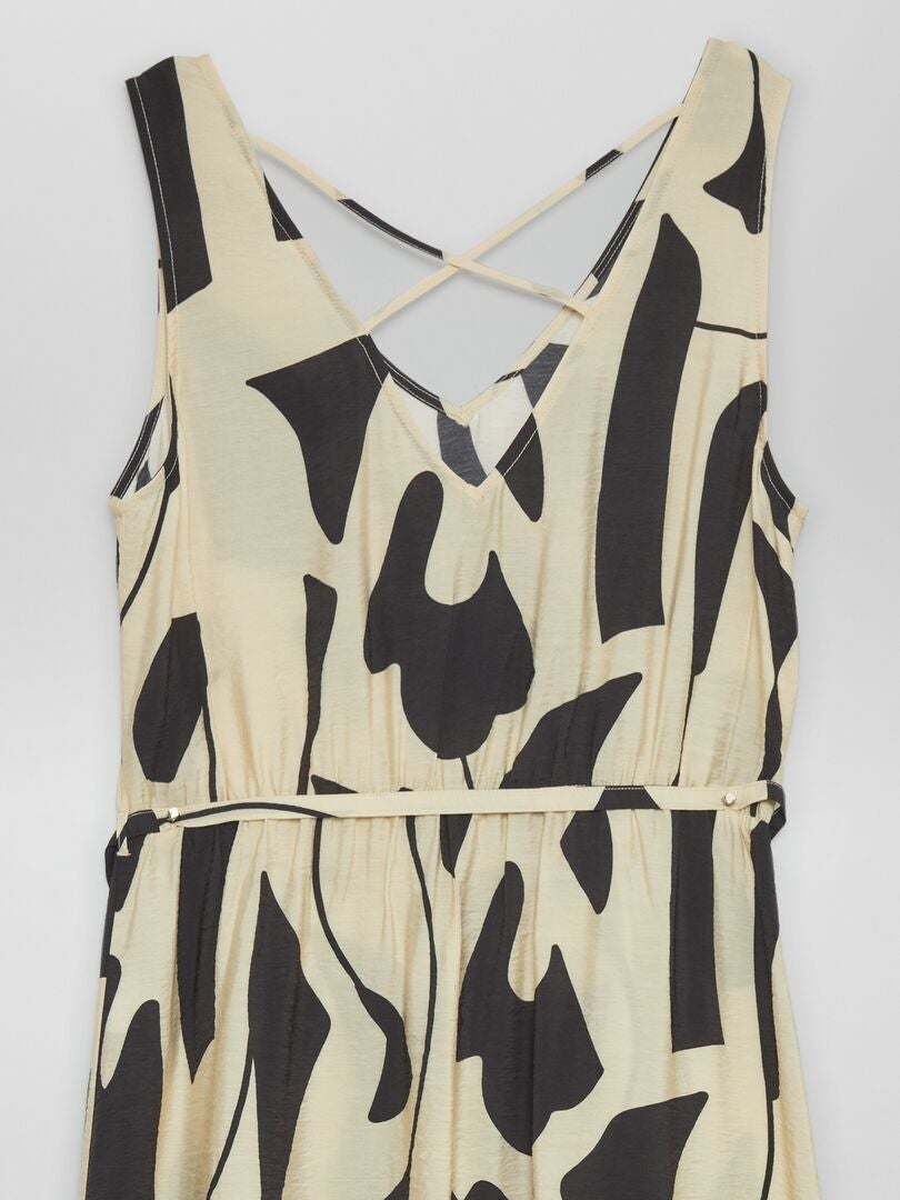 Robe longue 'JDY' - beige/noir