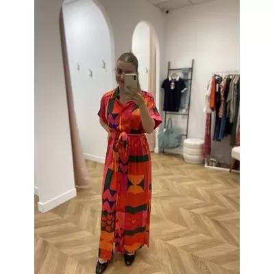 Robe miel - Rouge - GRACE & MILA