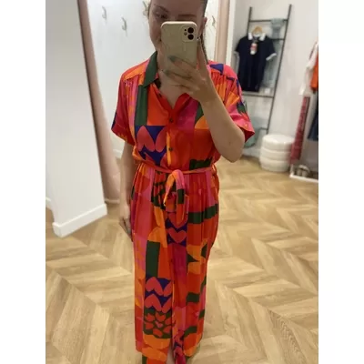 Robe miel - Rouge - GRACE & MILA